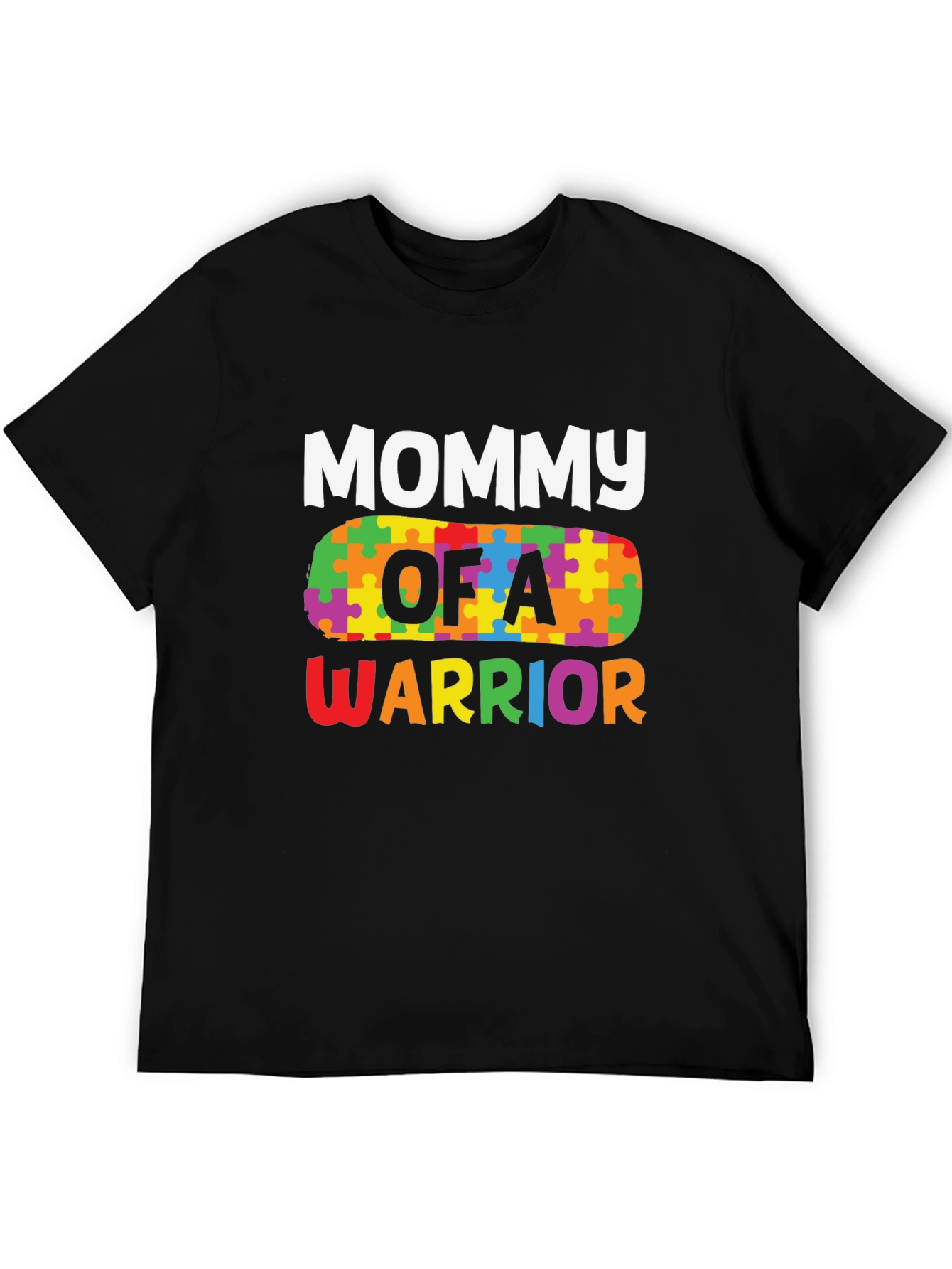 Mommy of a Warrior Autism Awareness T-Shirt