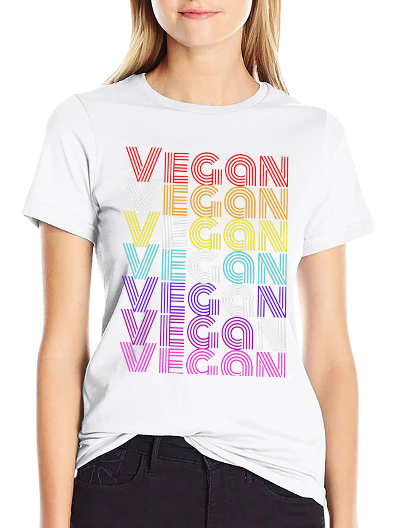 Retro Vegan Graphic Tee