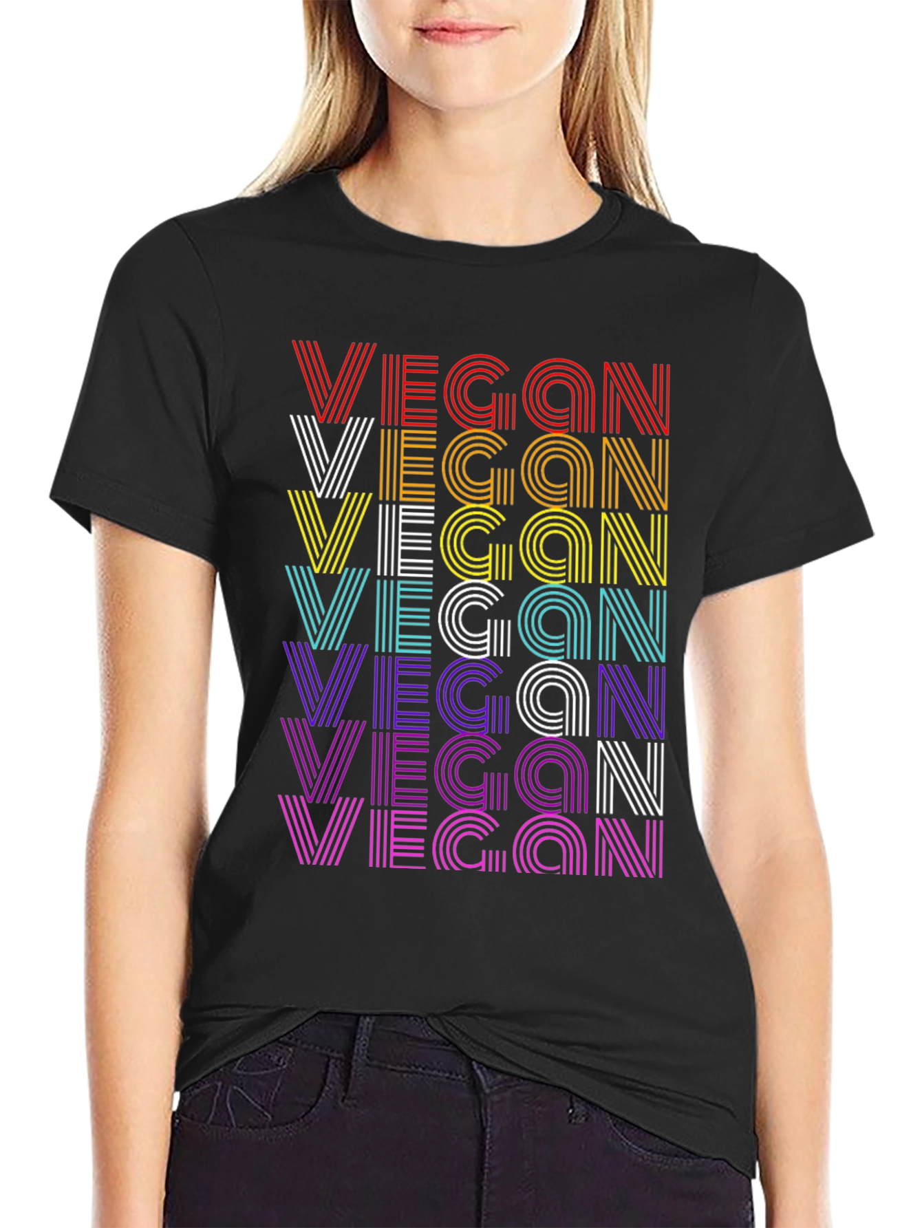 Retro Vegan Graphic Tee