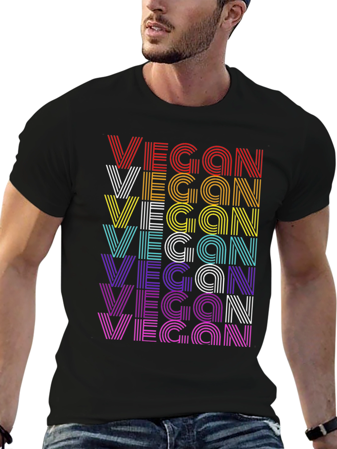 Retro Vegan Graphic Tee