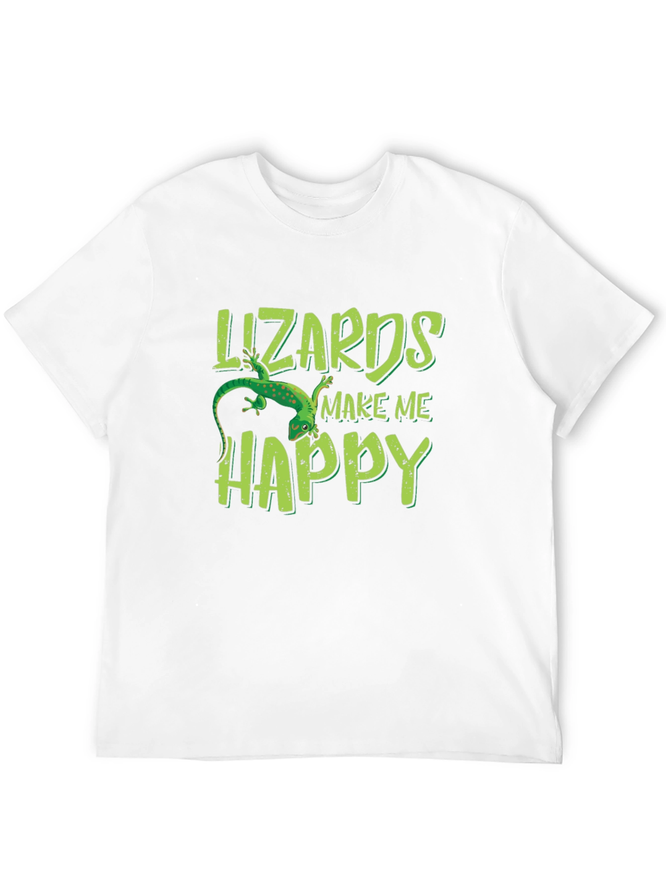 Lizards Make Me Happy Graphic Tee