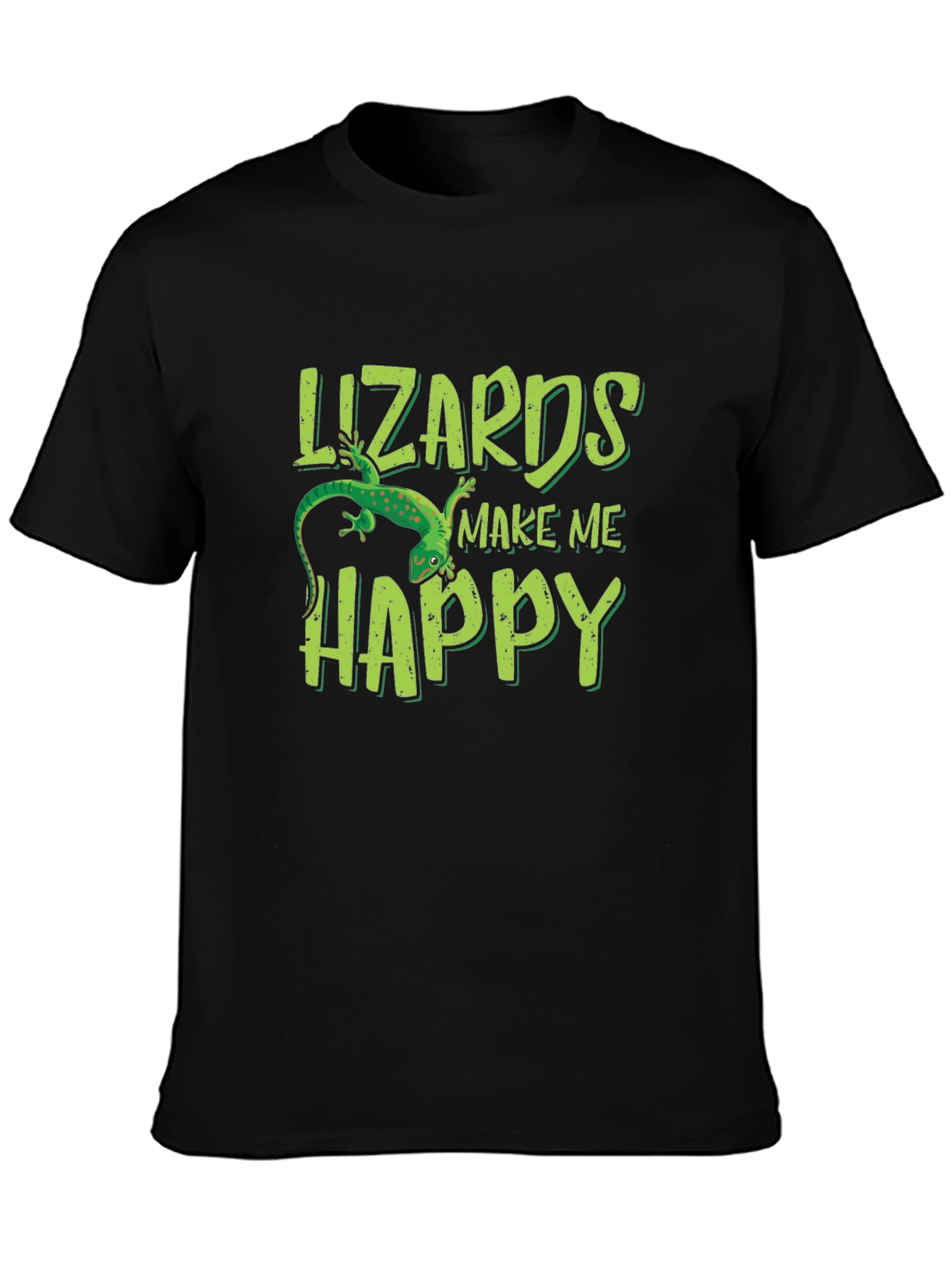 Lizards Make Me Happy Graphic Tee