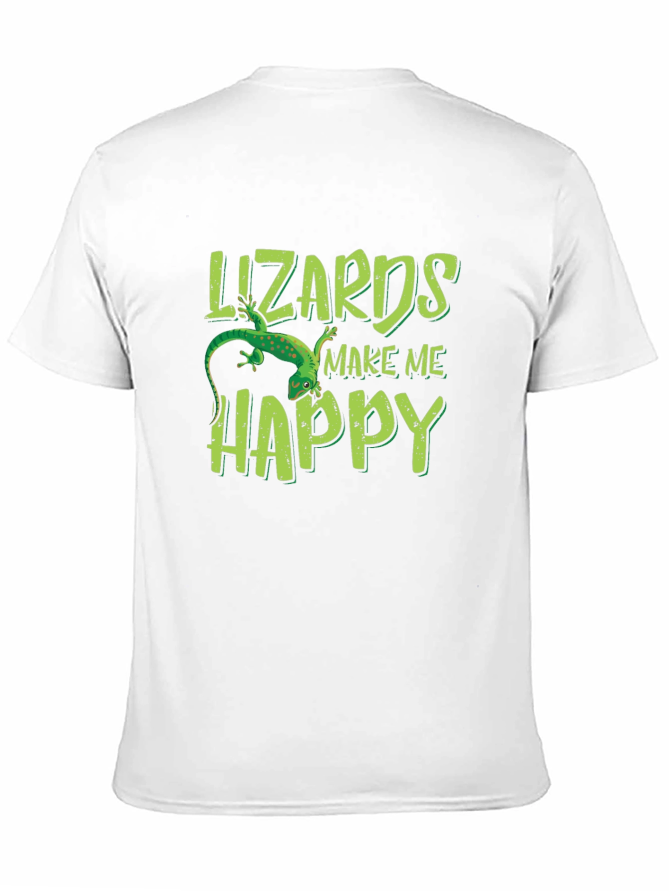 Lizards Make Me Happy Graphic Tee