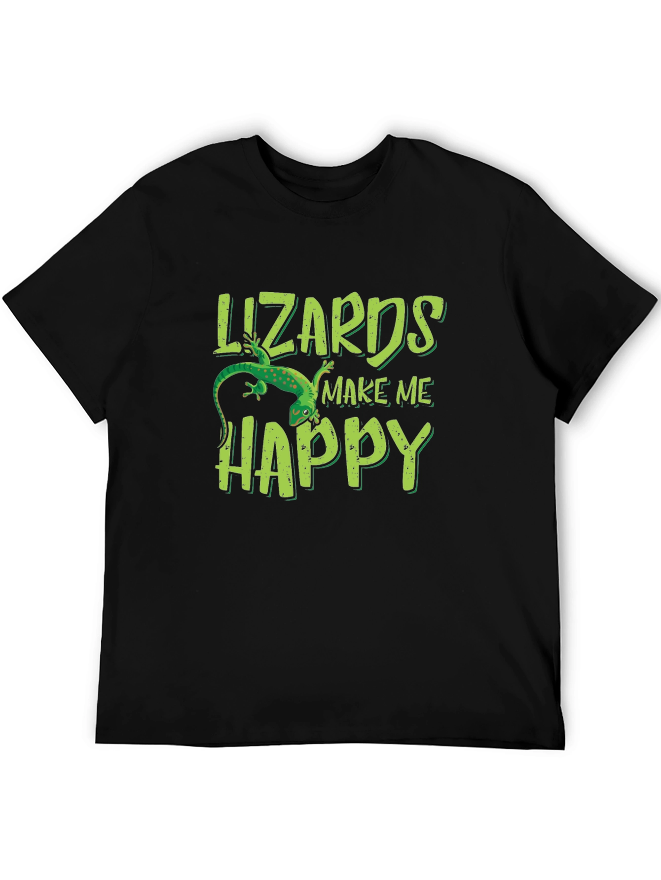 Lizards Make Me Happy Graphic Tee