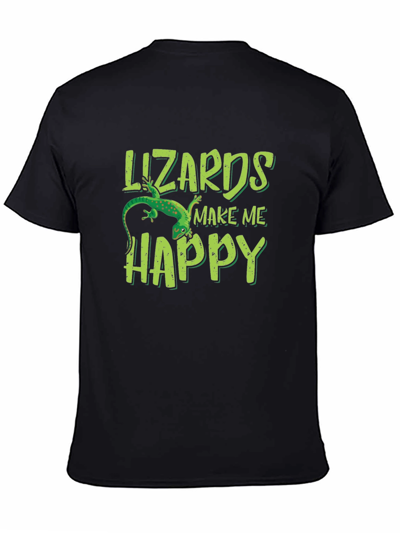 Lizards Make Me Happy Graphic Tee
