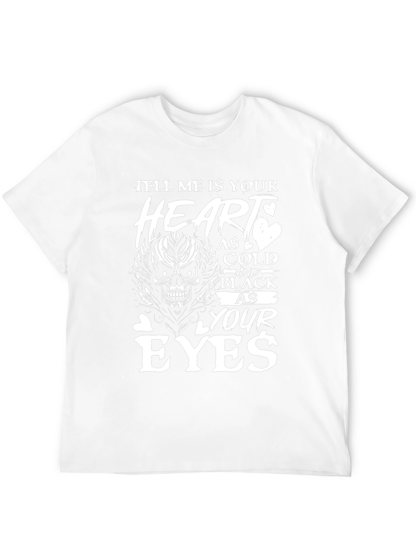 Heart As Cold T-Shirt - Mens Graphic Tee