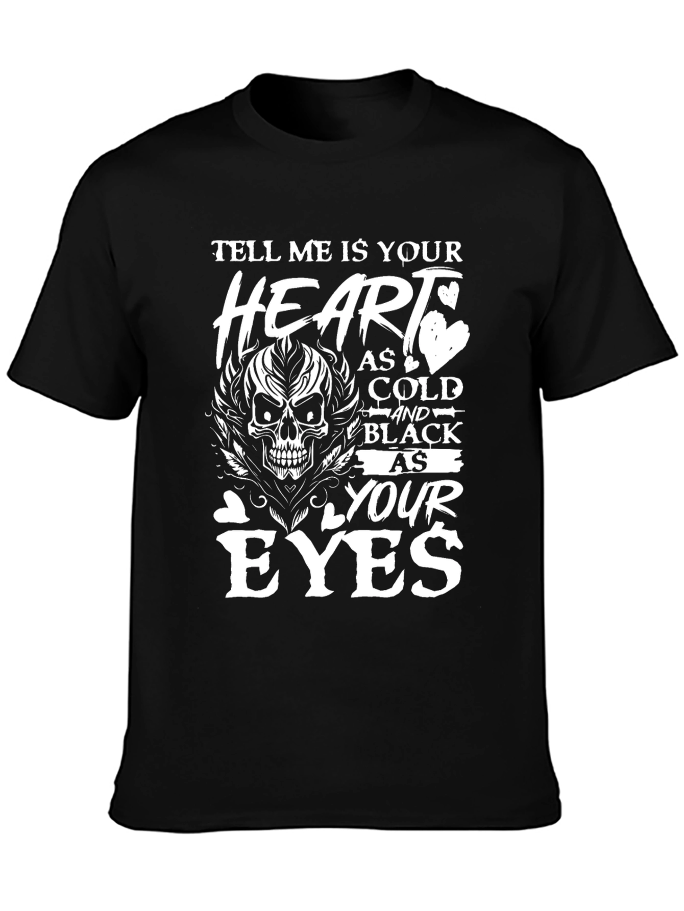 Heart As Cold T-Shirt - Mens Graphic Tee