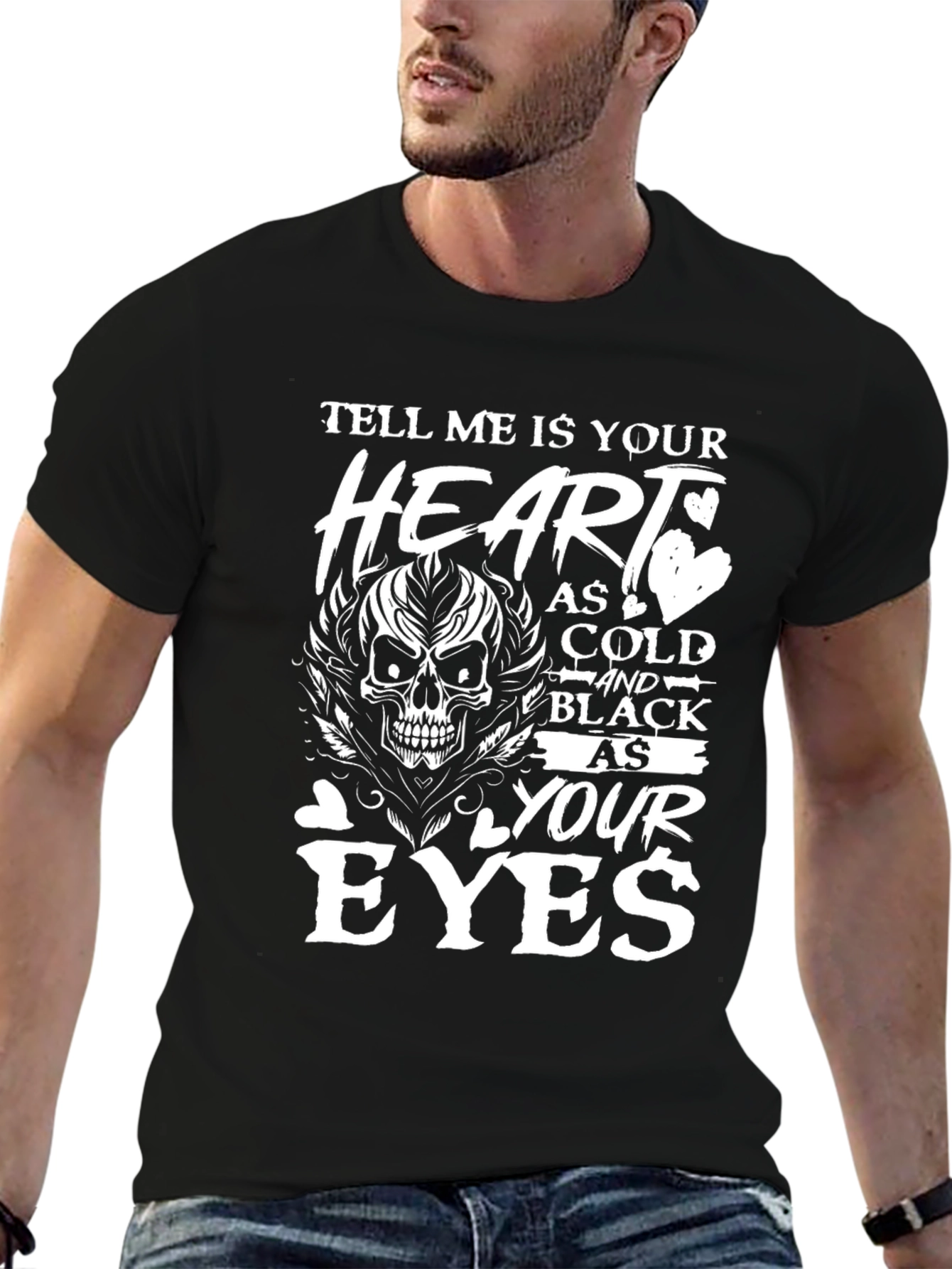Heart As Cold T-Shirt - Mens Graphic Tee