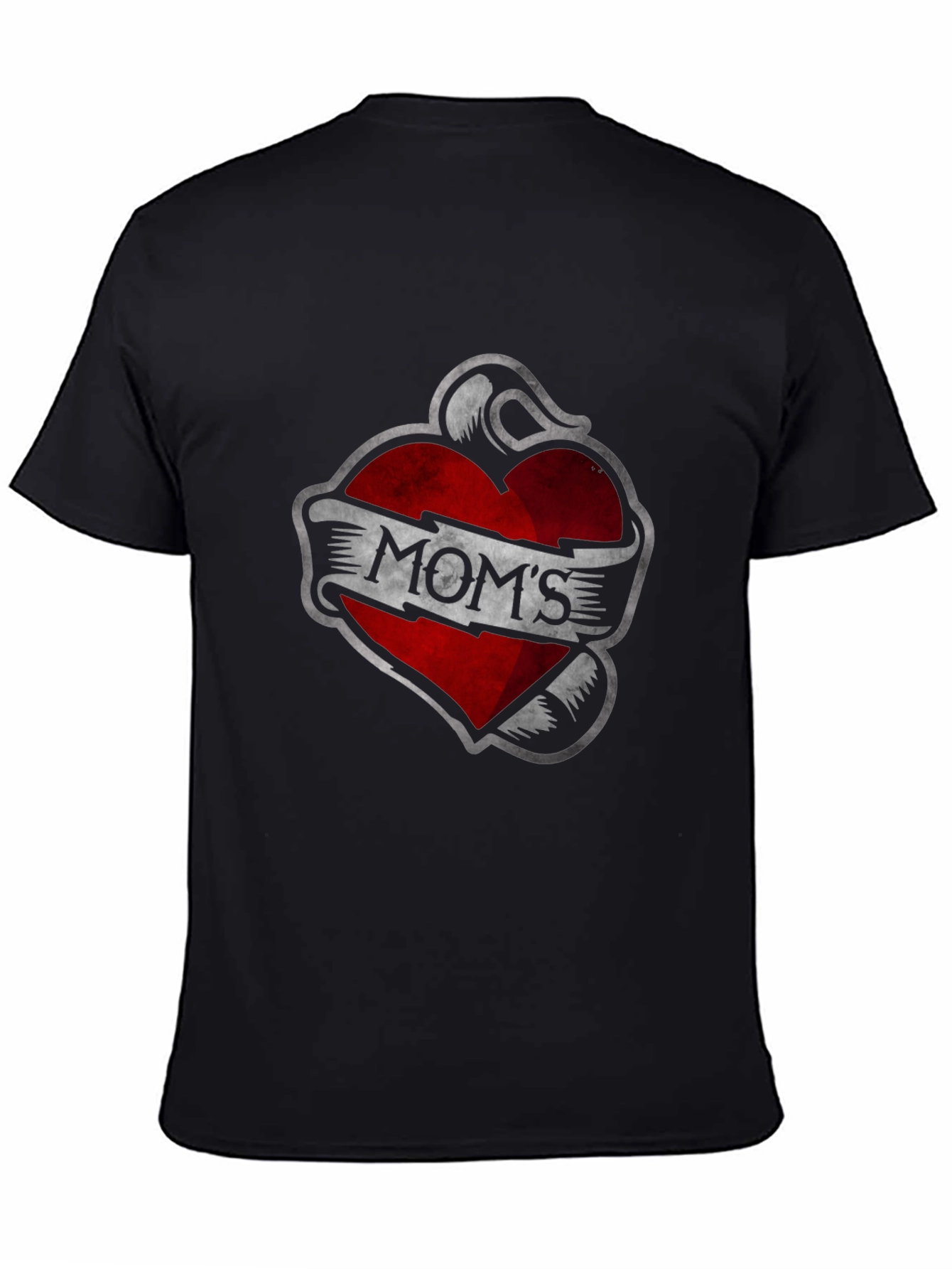 Moms Heart Tattoo T-Shirt - Classic Graphic Tee