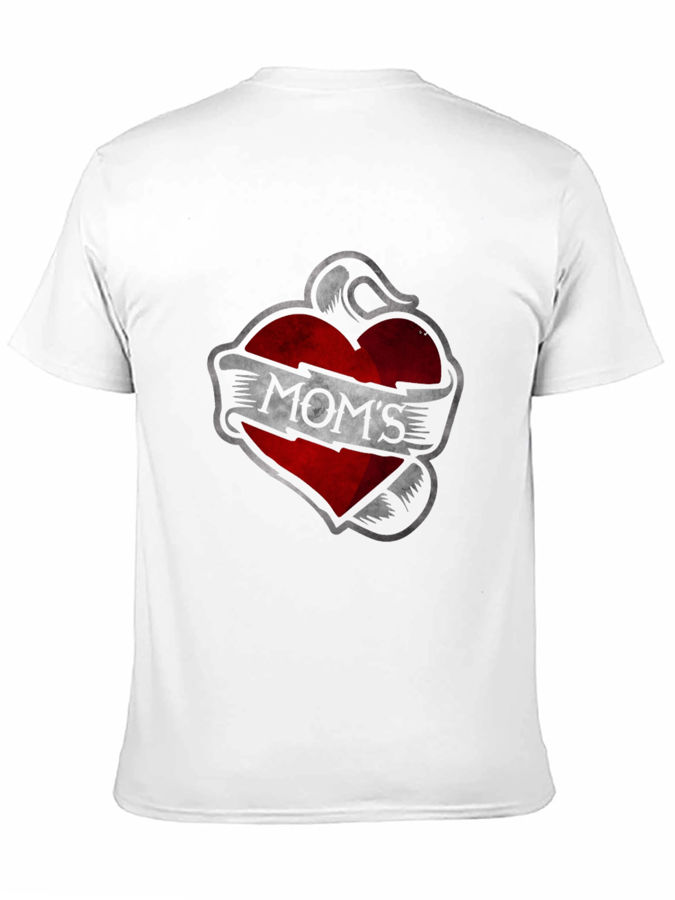 Moms Heart Tattoo T-Shirt - Classic Graphic Tee