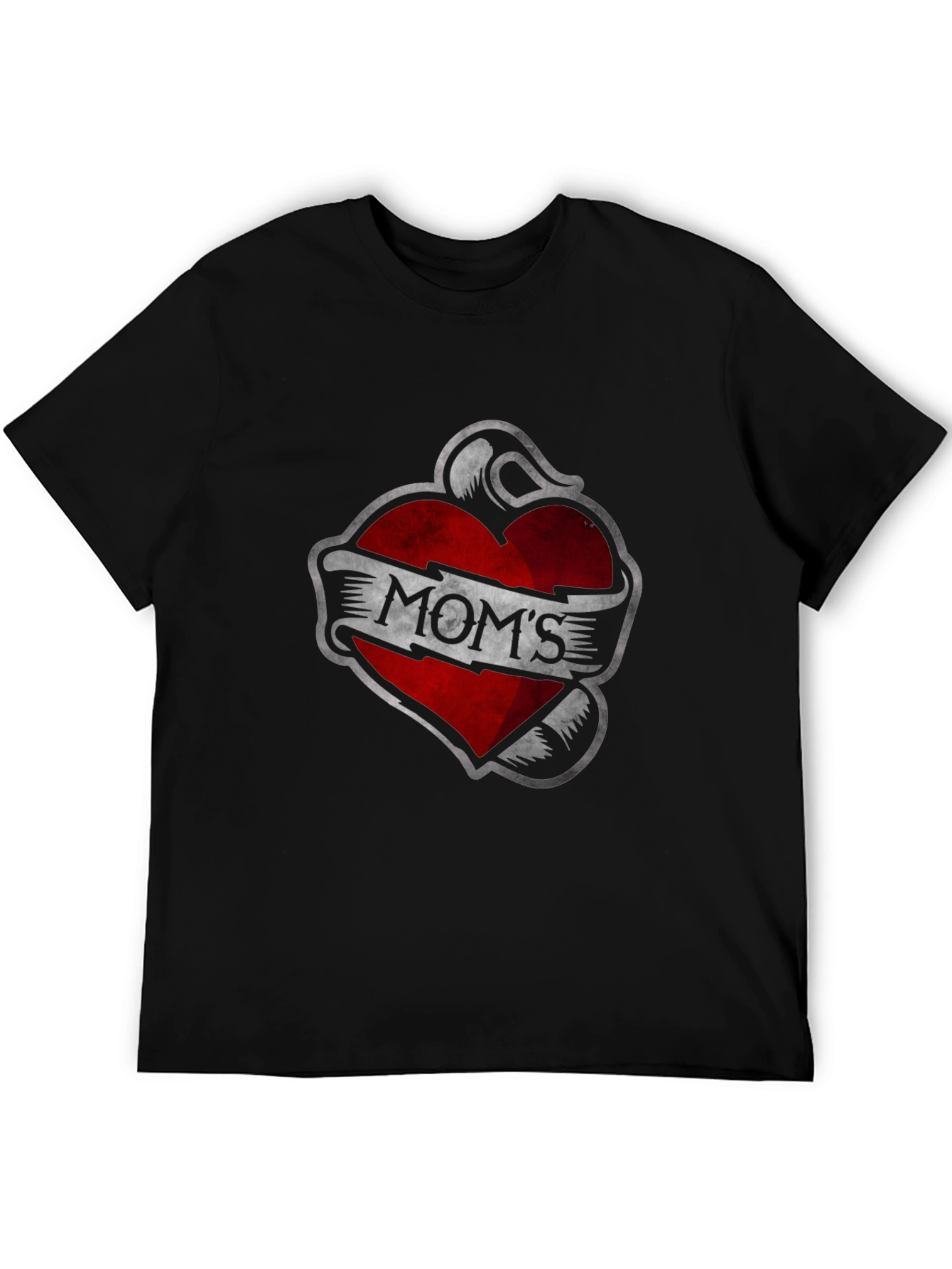 Moms Heart Tattoo T-Shirt - Classic Graphic Tee