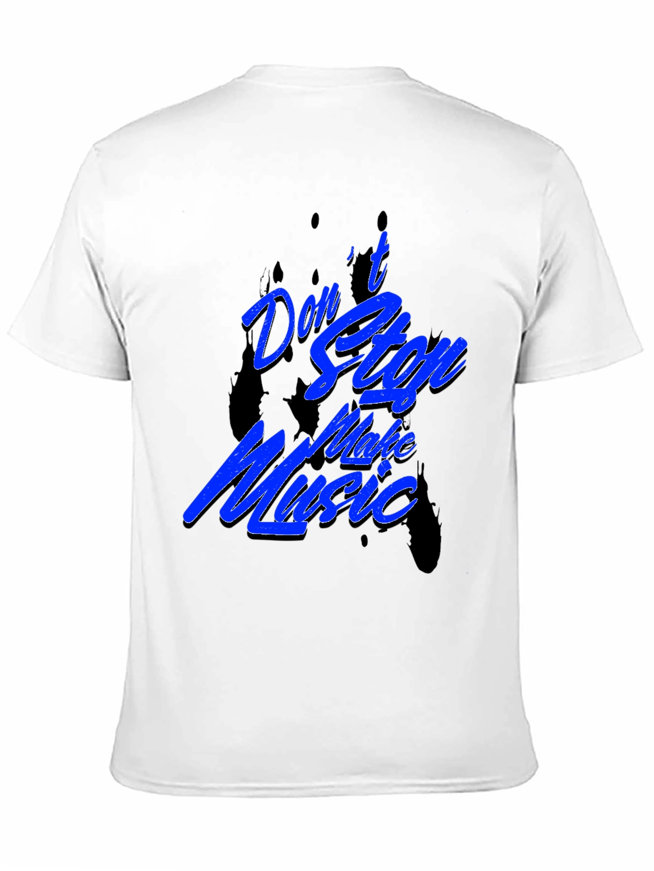Dont Stop Make Music Black T-Shirt