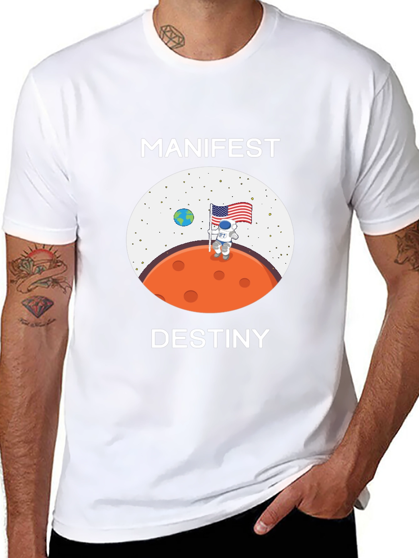 Manifest Destiny Space T-Shirt