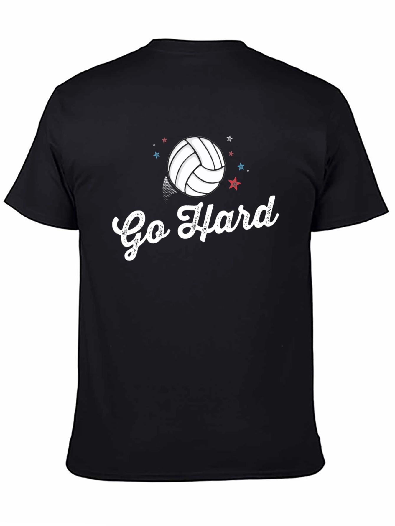 Go Hard Volleyball Graphic Tee