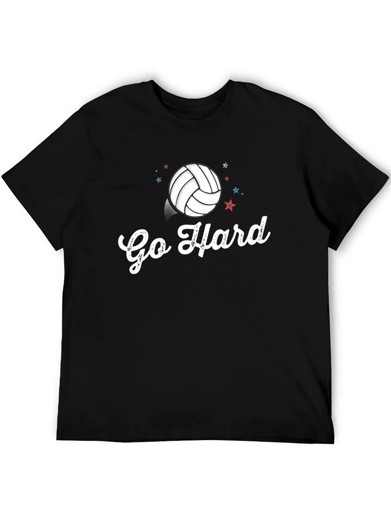 Go Hard Volleyball Graphic Tee