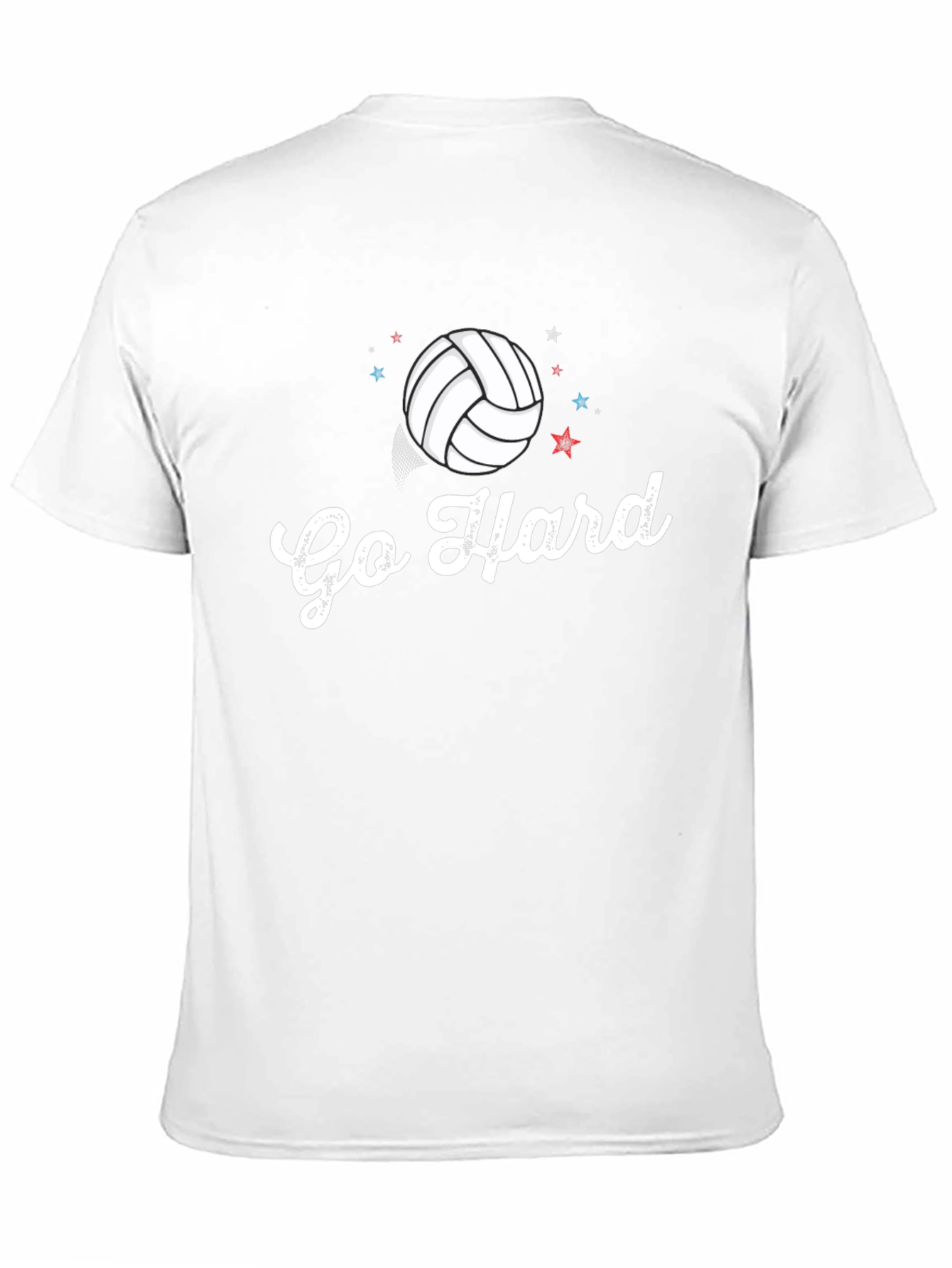 Go Hard Volleyball Graphic Tee