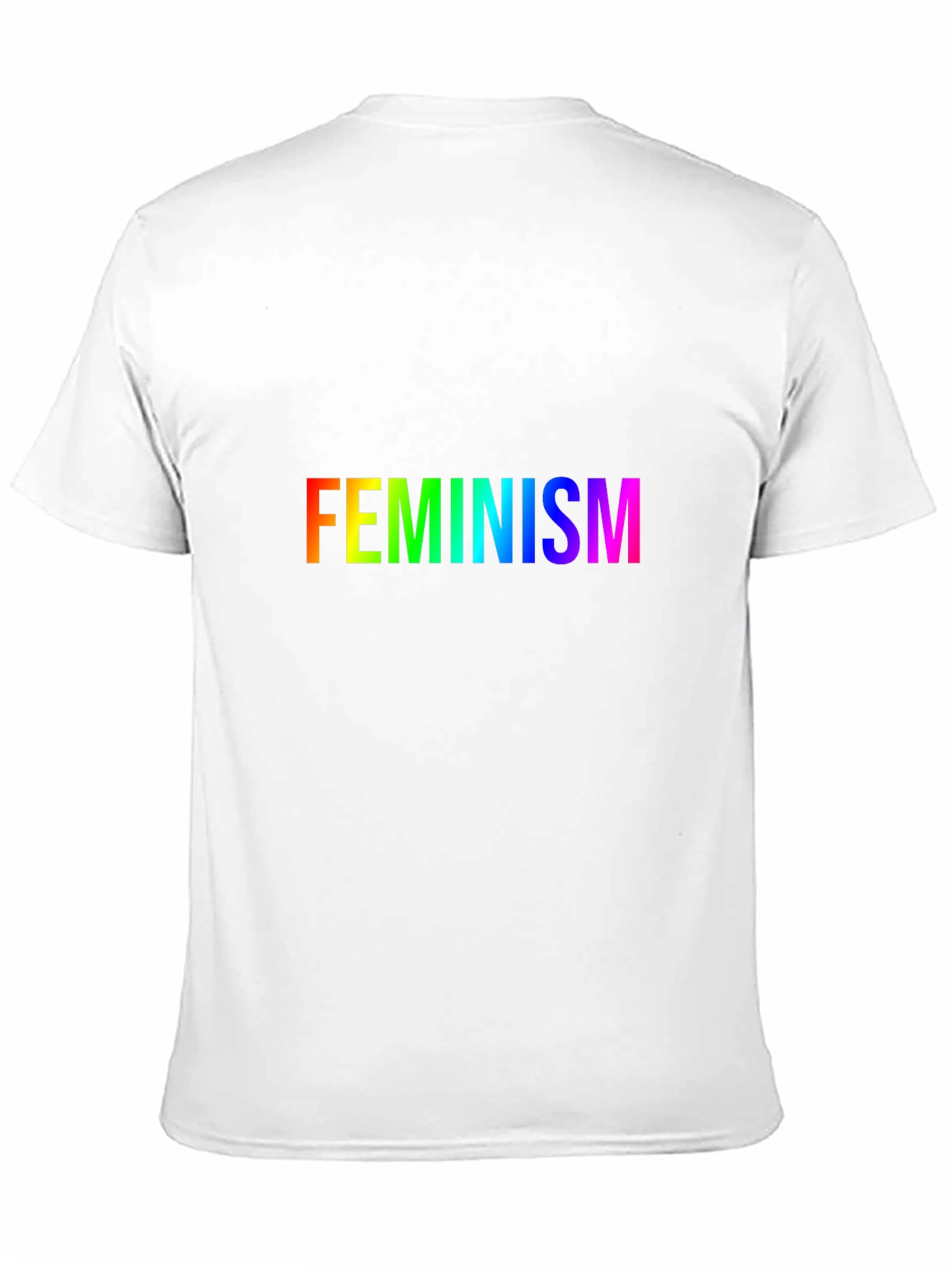 Rainbow Feminism T-Shirt - Soft Cotton Blend Tee