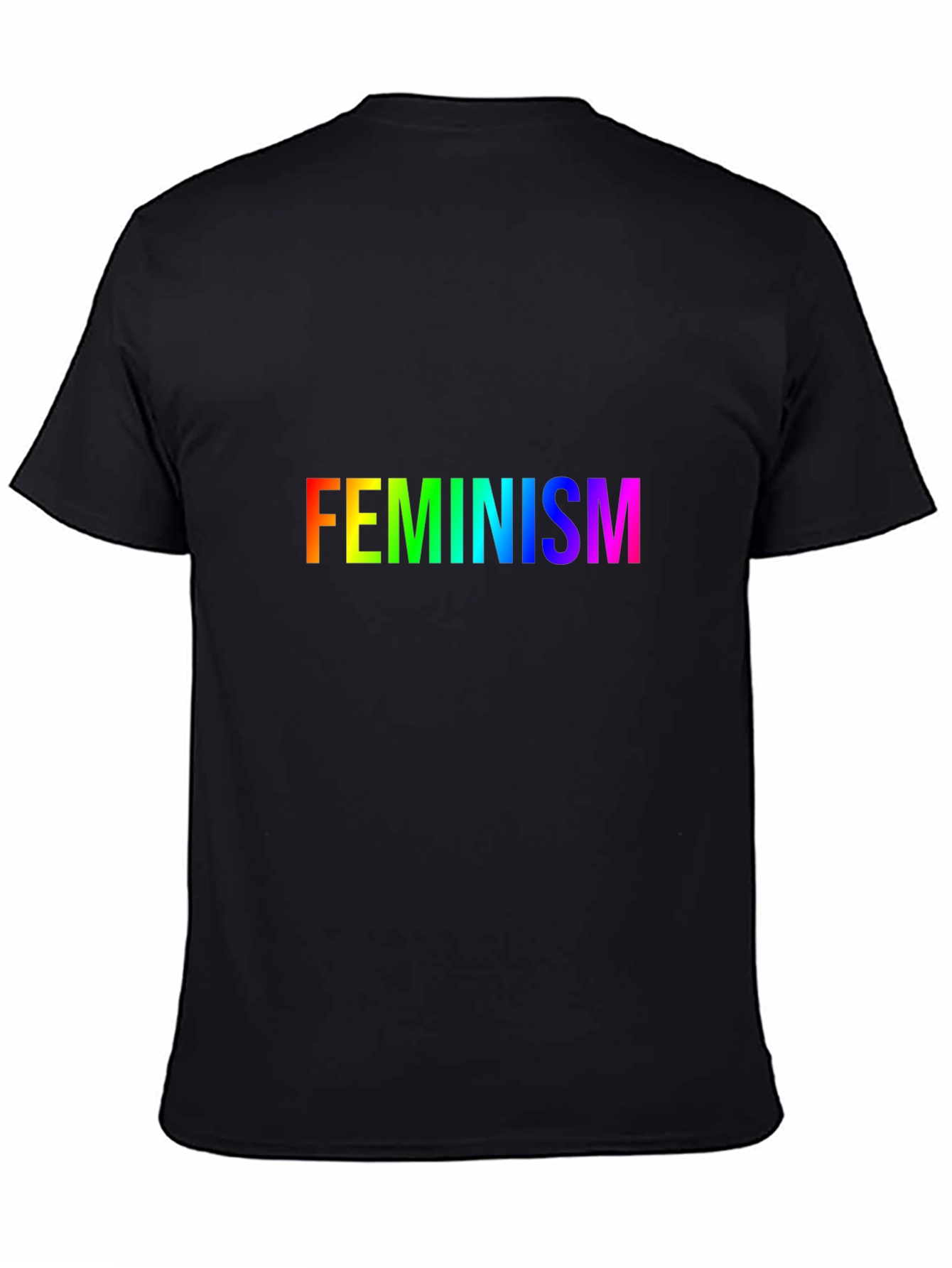 Rainbow Feminism T-Shirt - Soft Cotton Blend Tee