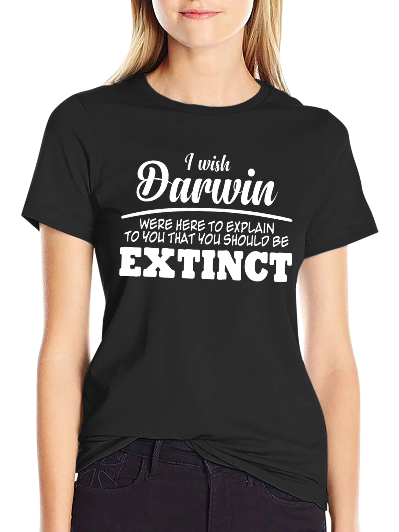 Funny I Wish Darwin T-Shirt