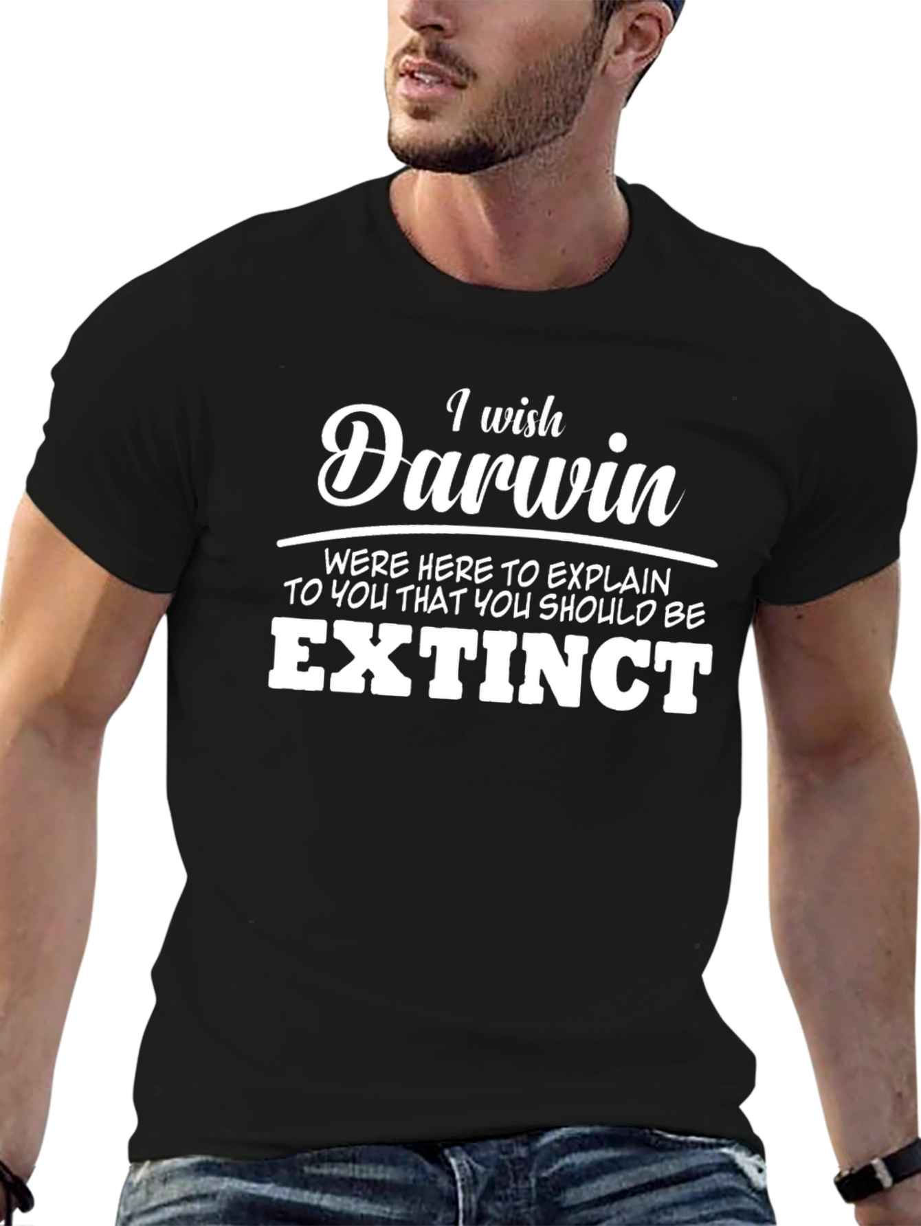 Funny I Wish Darwin T-Shirt