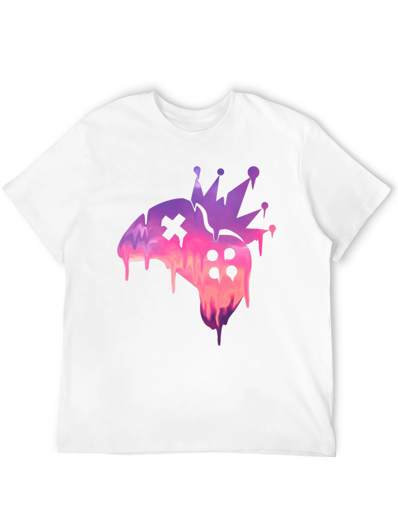 Gamer King Tee - Crowned Controller Design