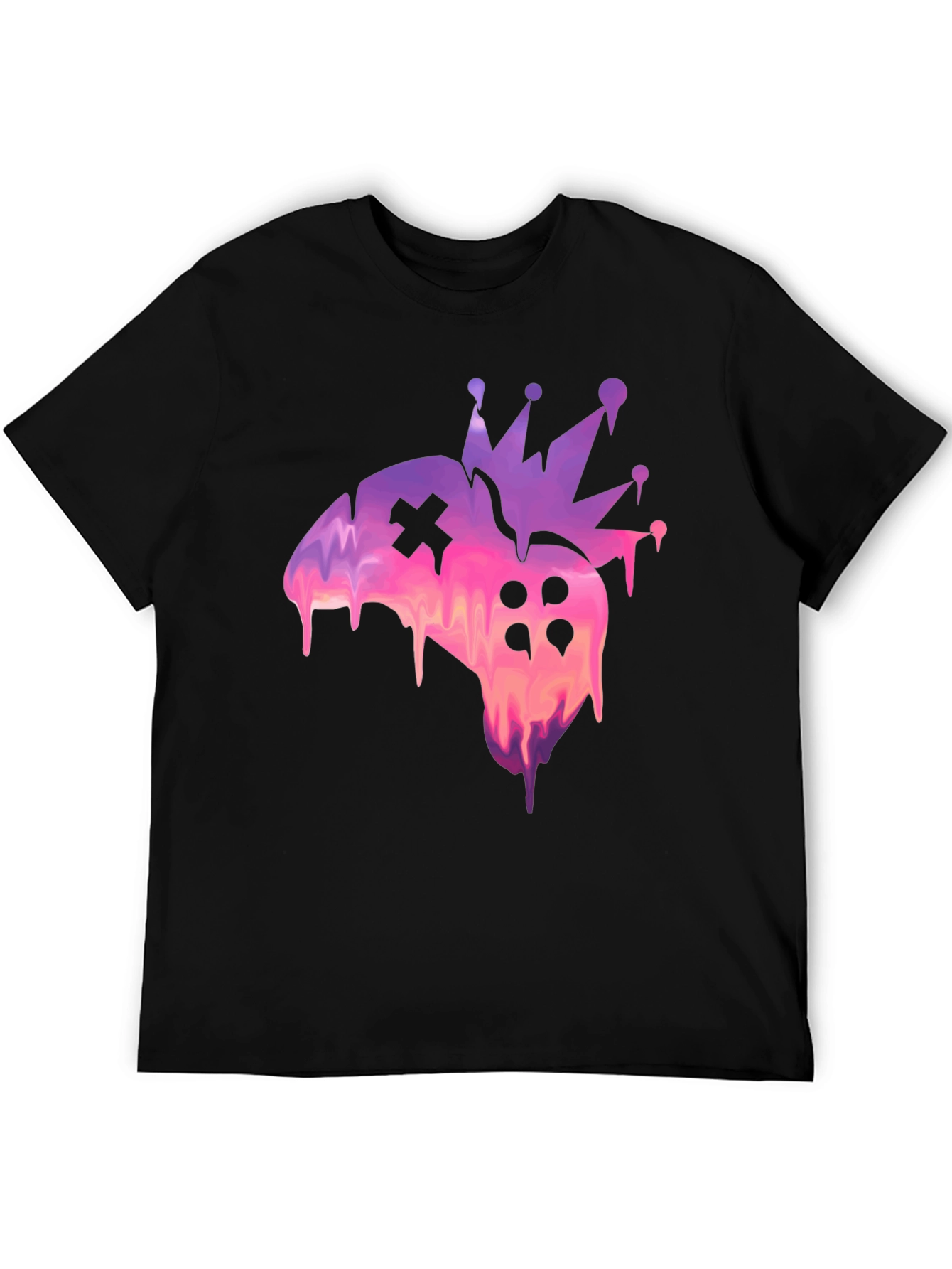 Gamer King Tee - Crowned Controller Design