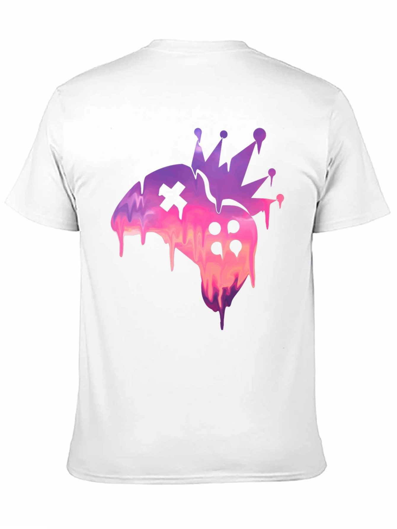 Gamer King Tee - Crowned Controller Design