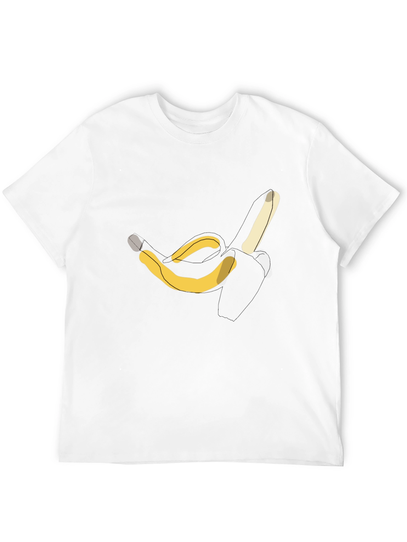 Banana Graphic T-Shirt - Casual Cotton Tee