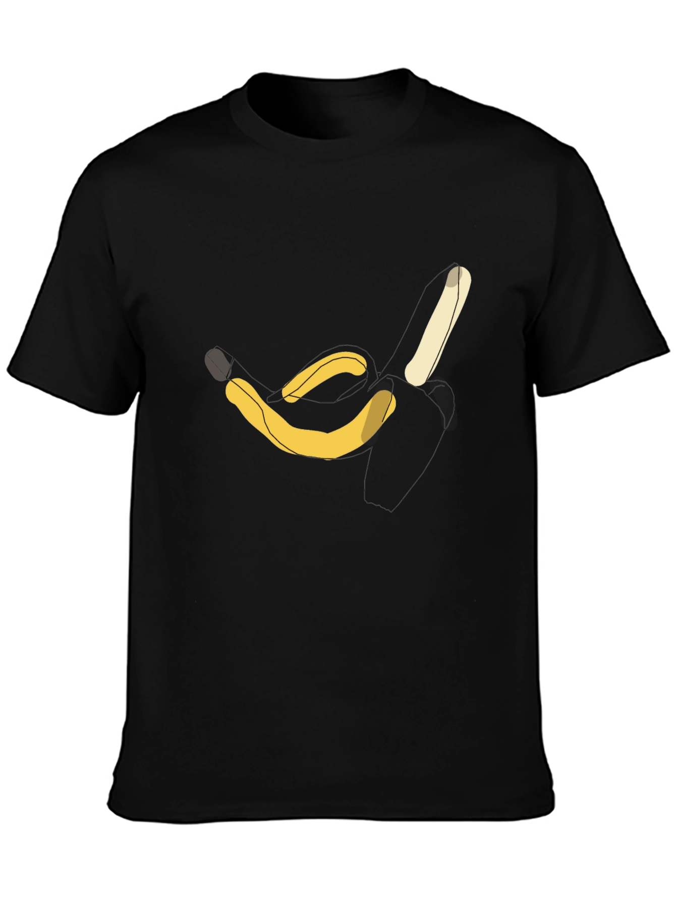Banana Graphic T-Shirt - Casual Cotton Tee