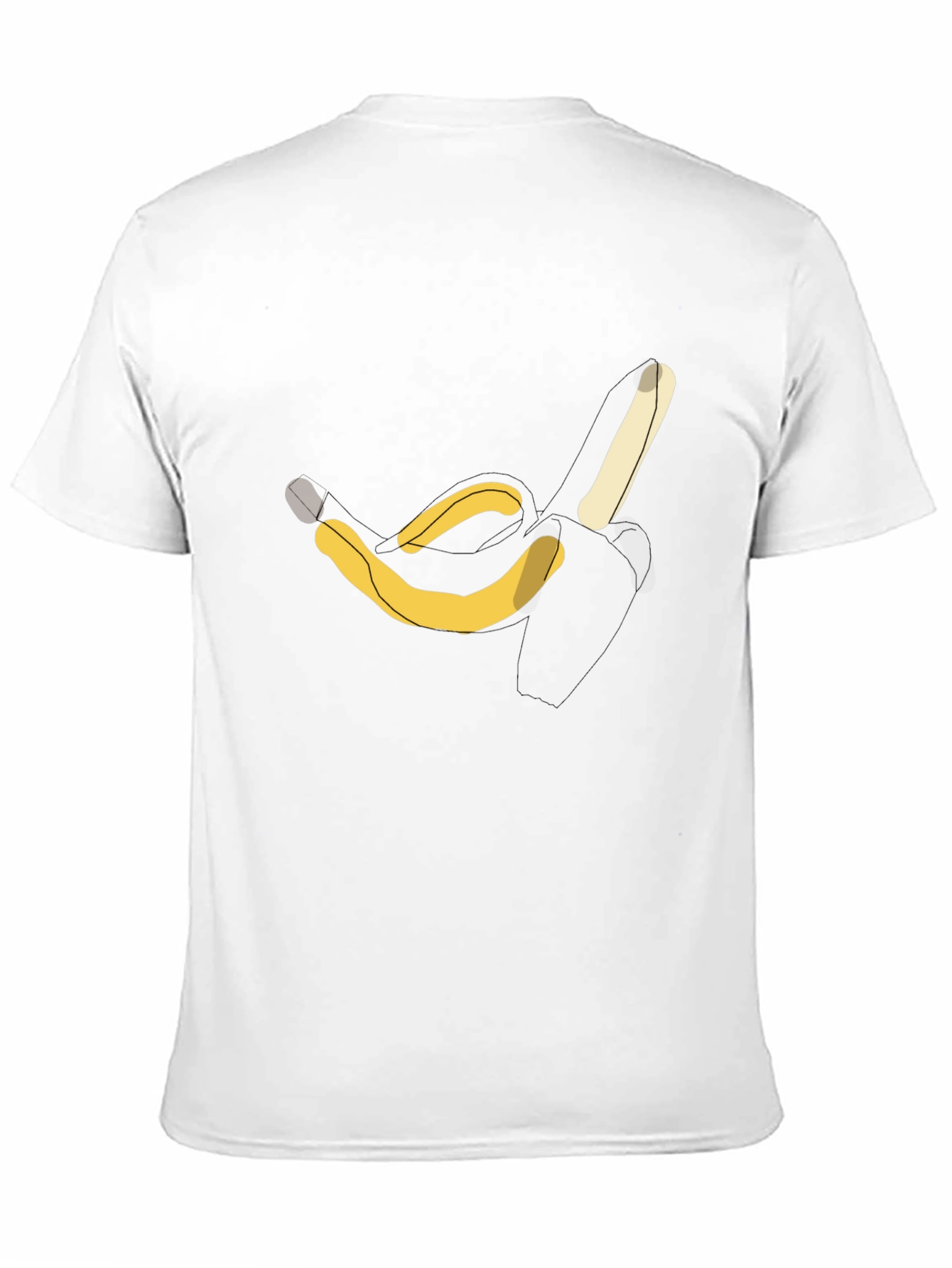 Banana Graphic T-Shirt - Casual Cotton Tee