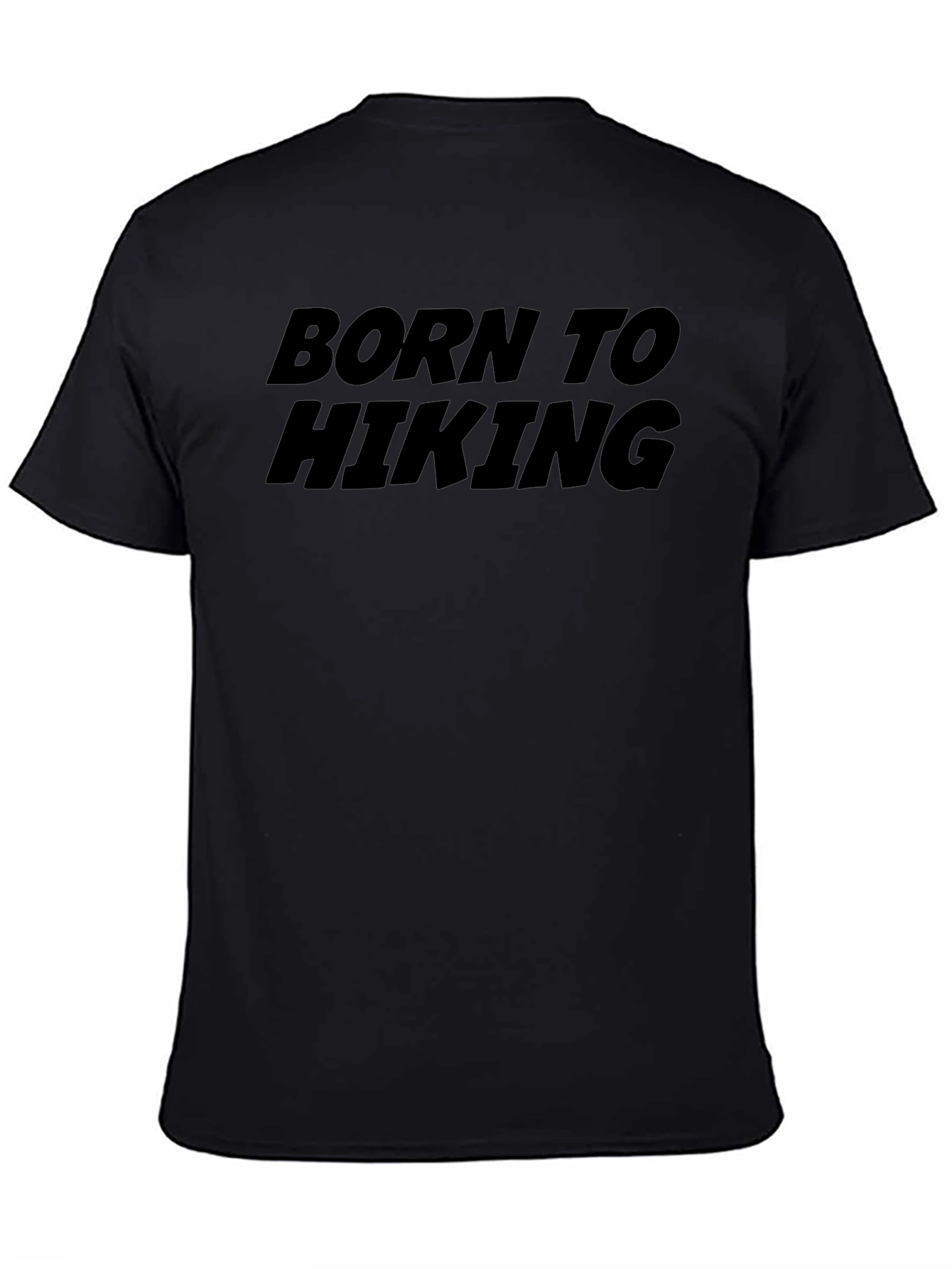 Born to Hiking Black T-Shirt