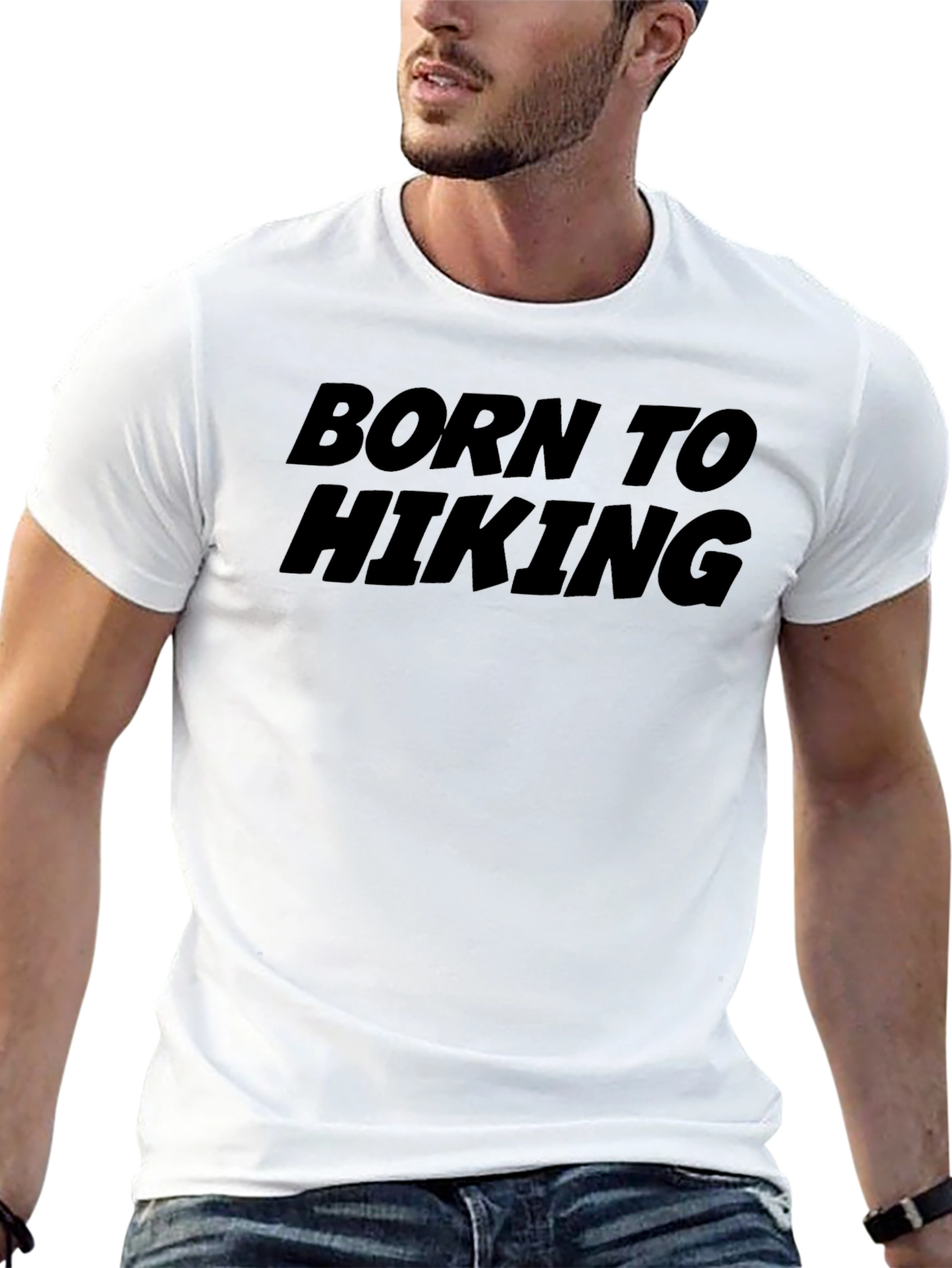 Born to Hiking Black T-Shirt