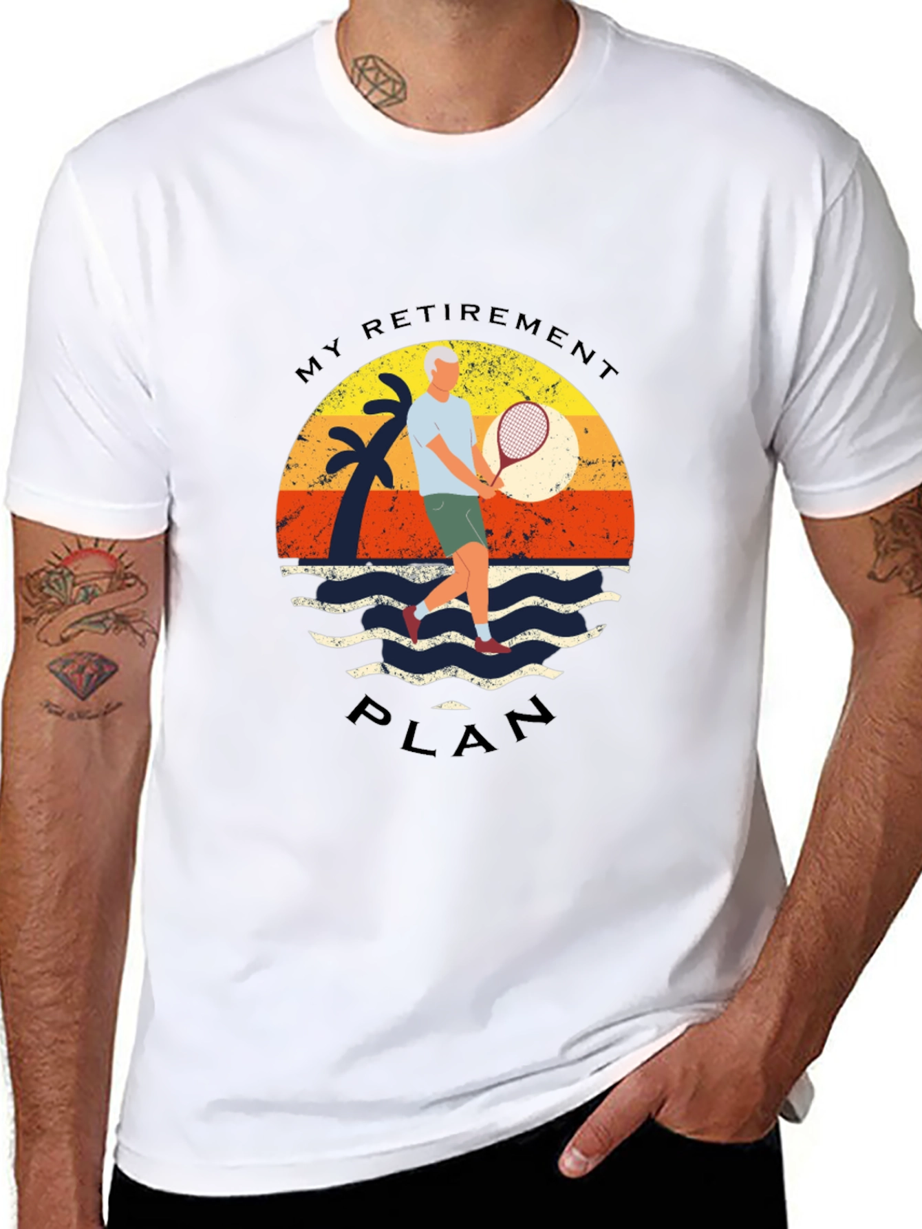 Retirement Tennis T-Shirt