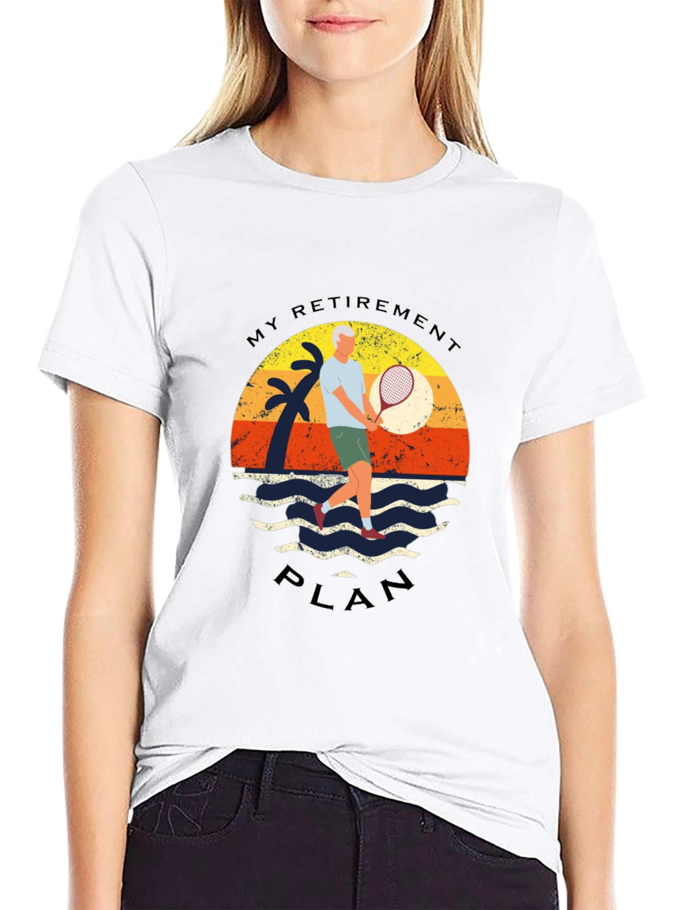 Retirement Tennis T-Shirt