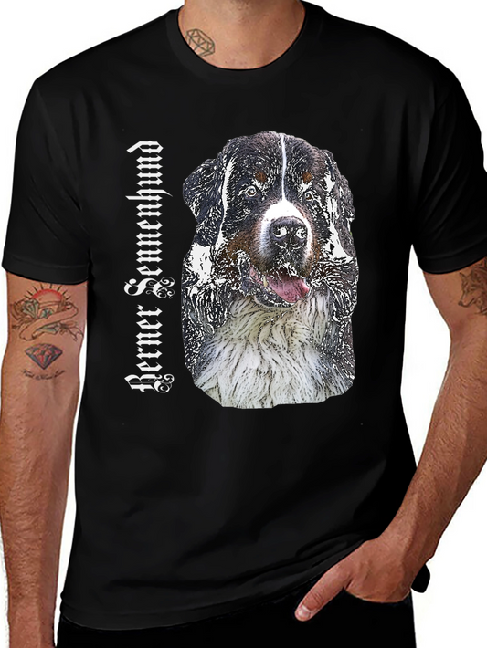 Berner Sennenhund Dog Breed T-Shirt Black