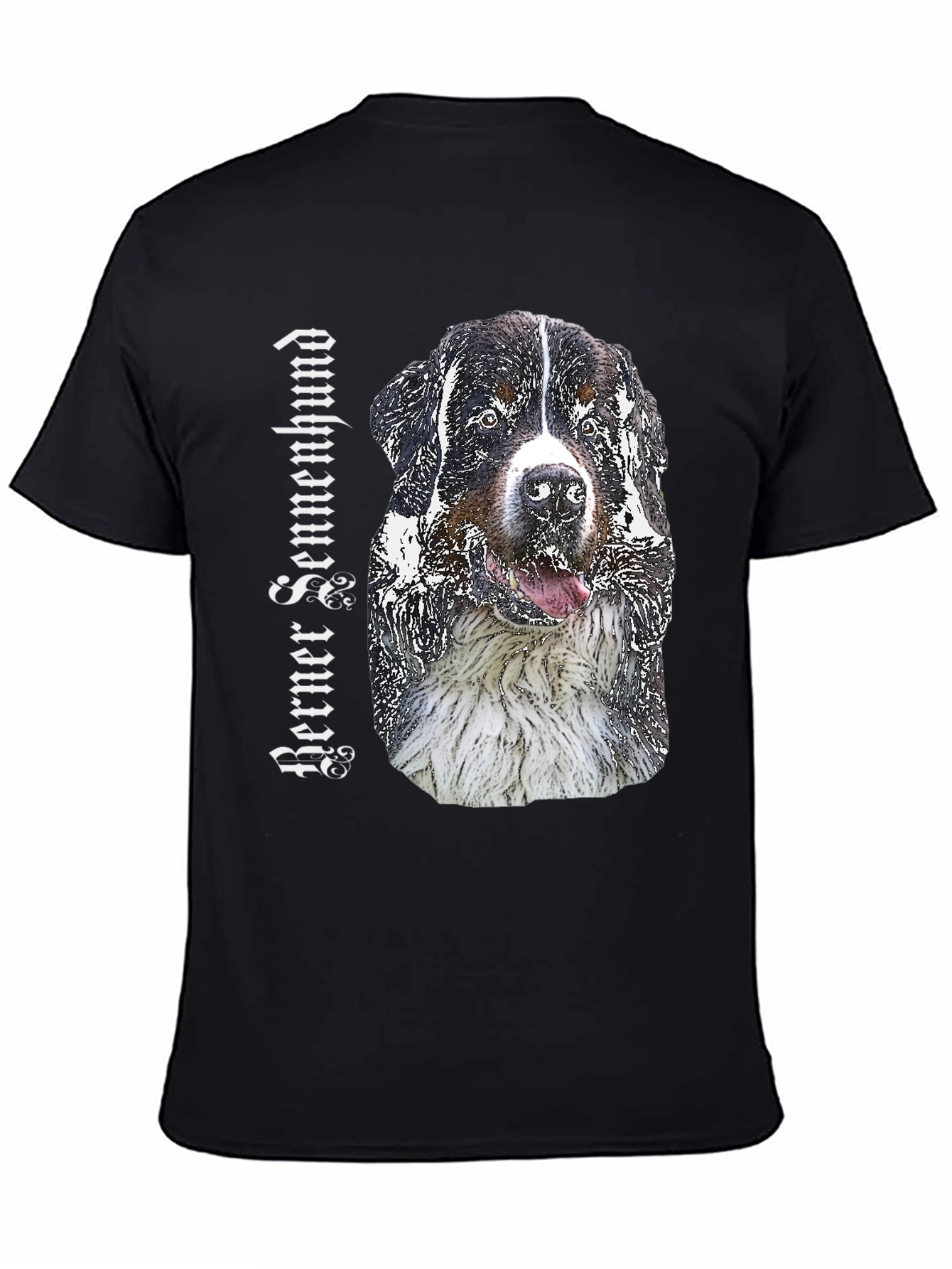 Berner Sennenhund Dog Breed T-Shirt Black