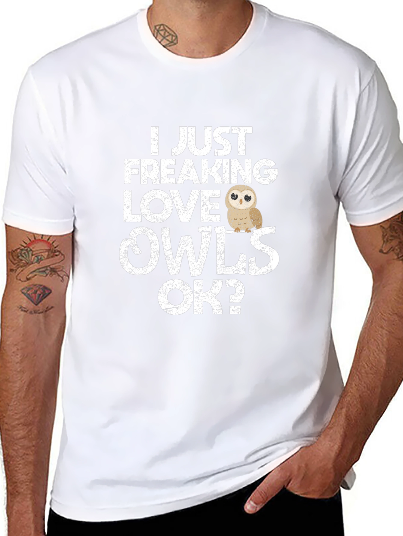 I Just Freaking Love Owls T-Shirt