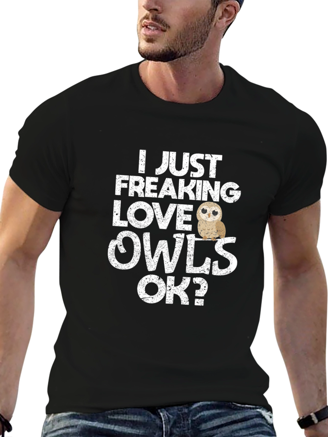 I Just Freaking Love Owls T-Shirt