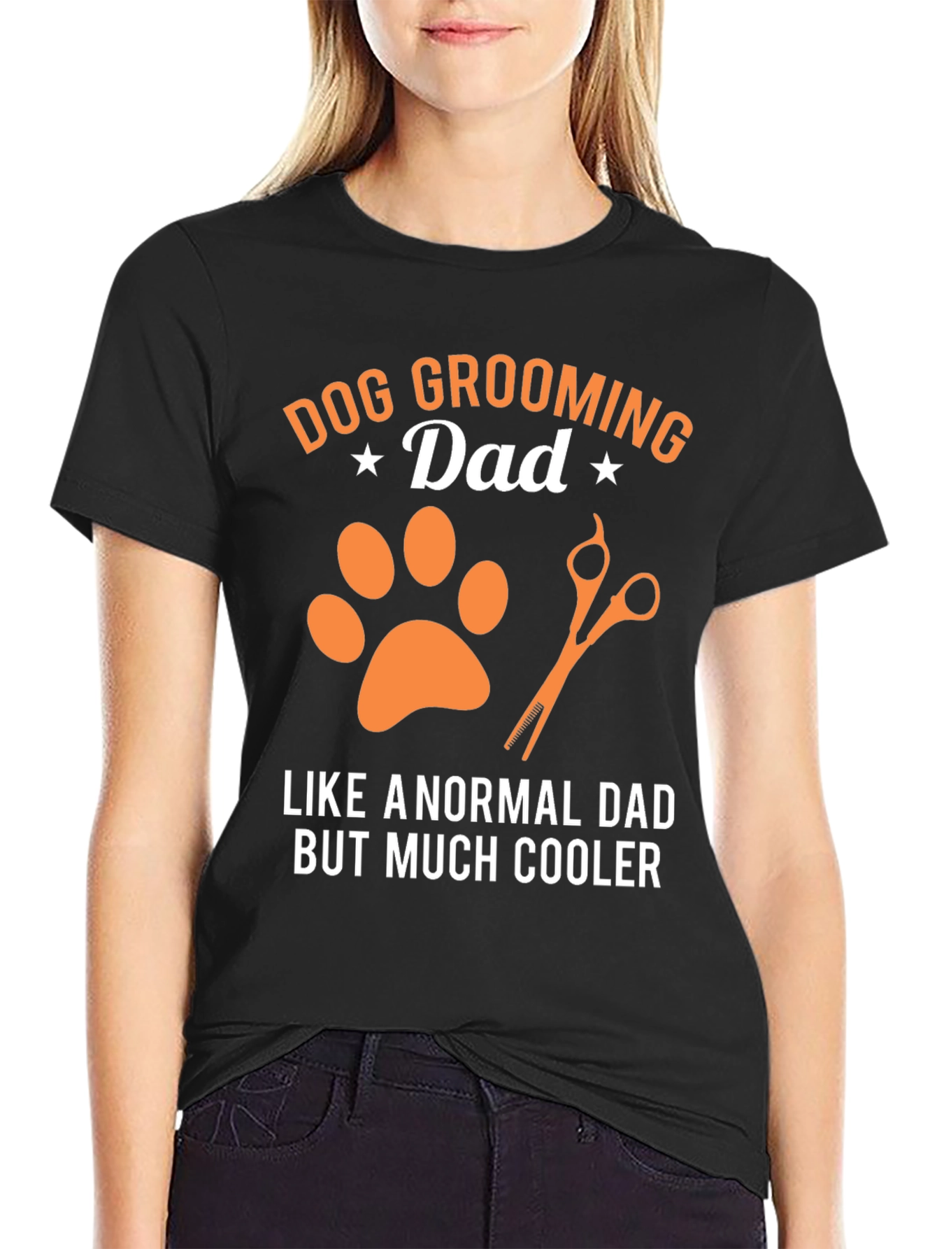 Dog Grooming Dad T-Shirt - Cool Dog Lover Gift