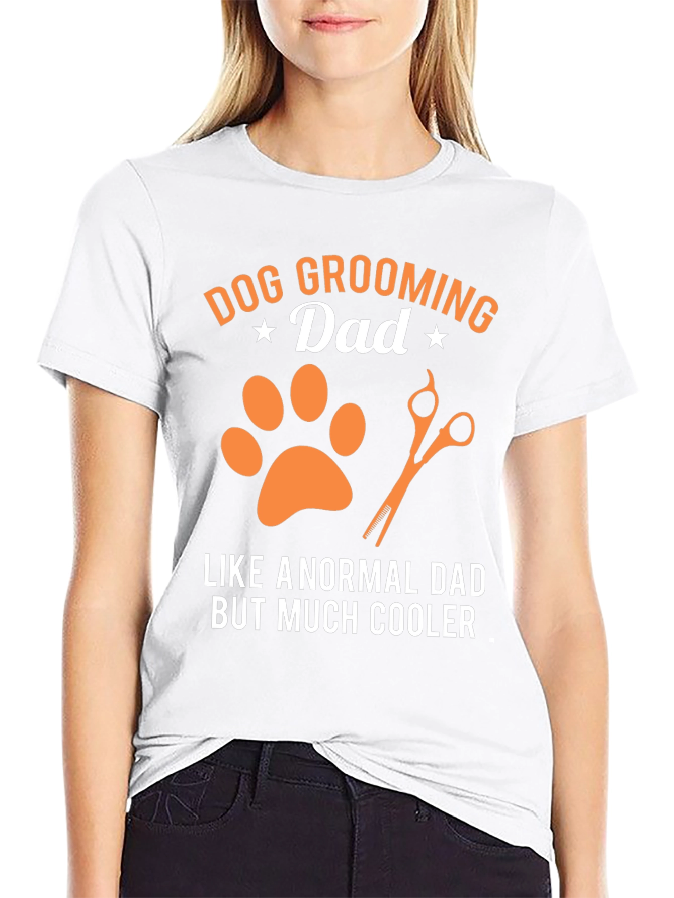 Dog Grooming Dad T-Shirt - Cool Dog Lover Gift