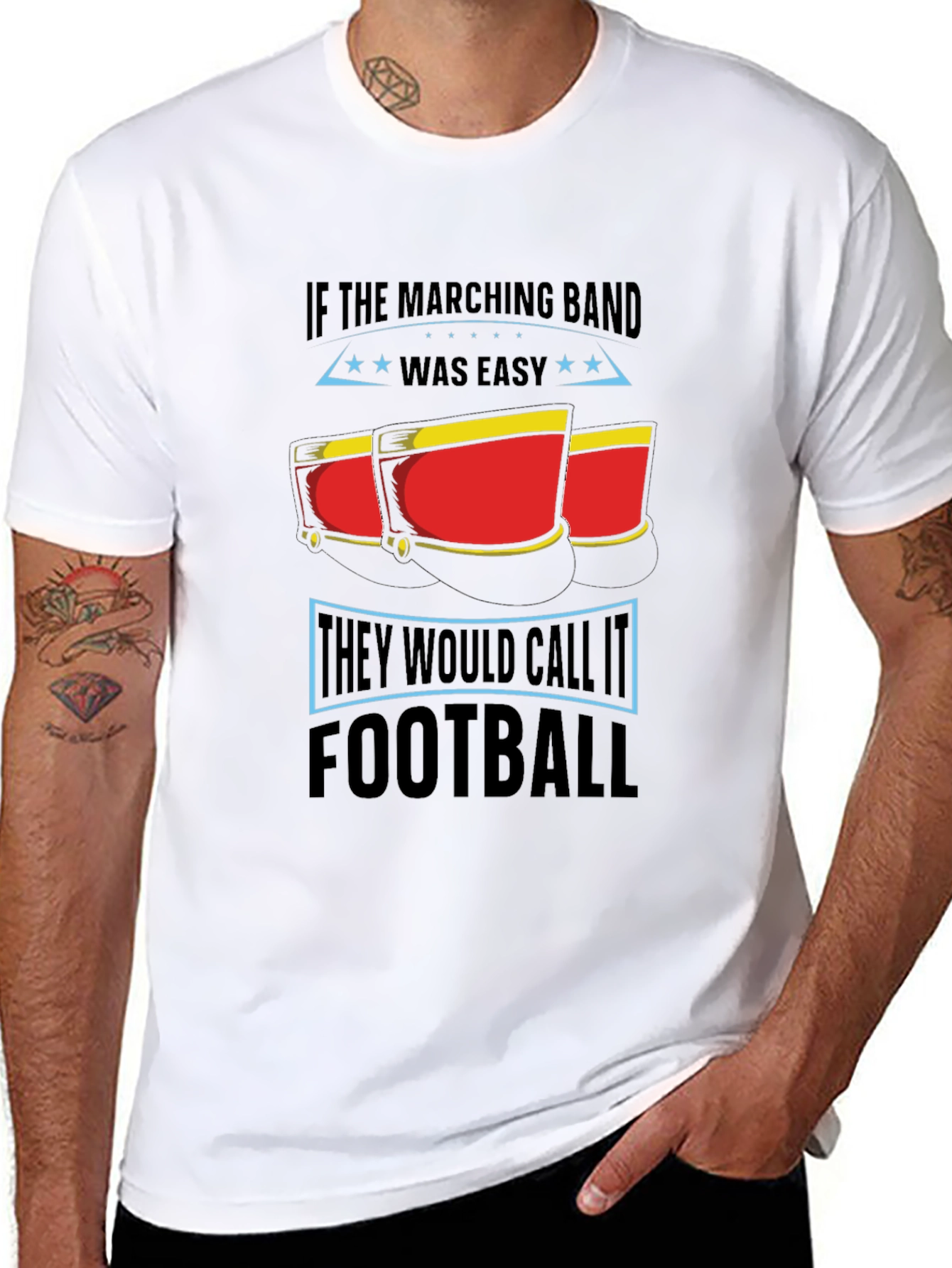Marching Band T-Shirt - If It Was Easy...