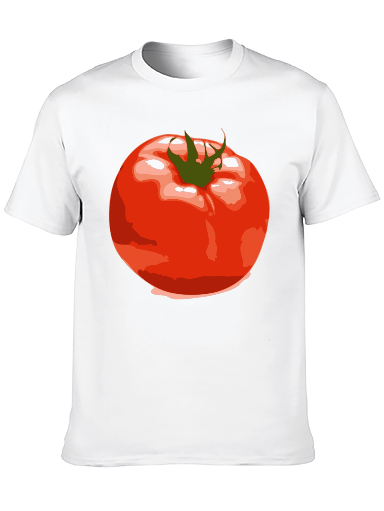 Tomato Graphic Tee - Unisex Black T-Shirt