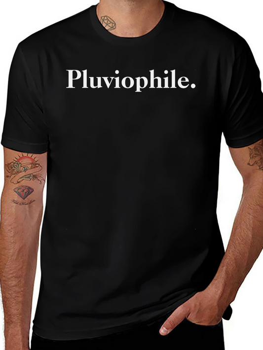 Pluviophile T-Shirt - Rain Lovers Tee