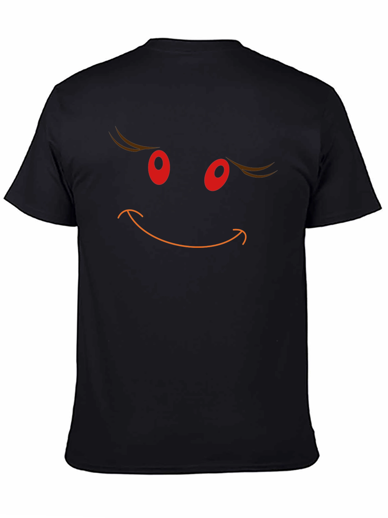 Grinchy Grin Graphic Tee - Black Cotton Blend