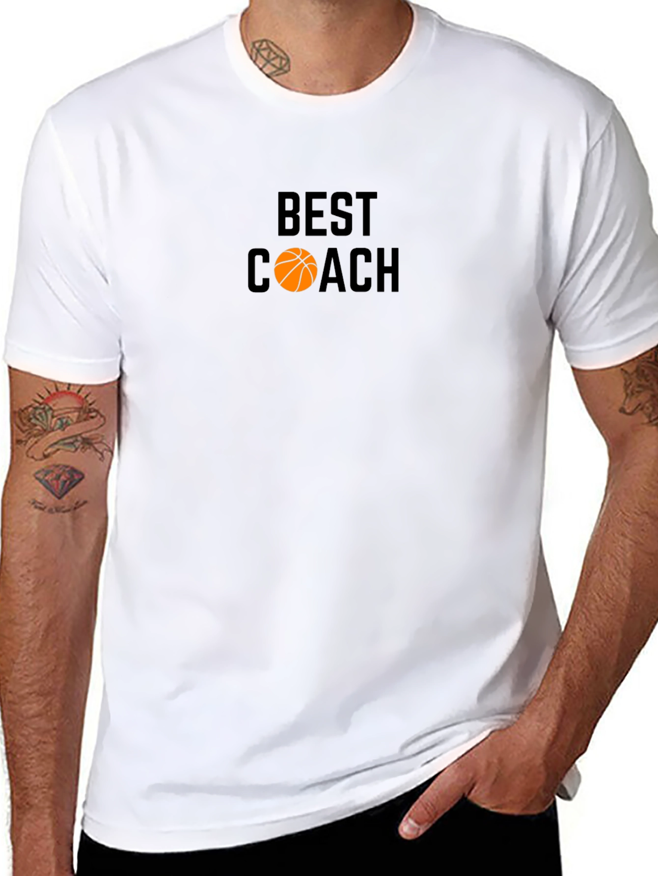 Best Coach Basketball Graphic Tee