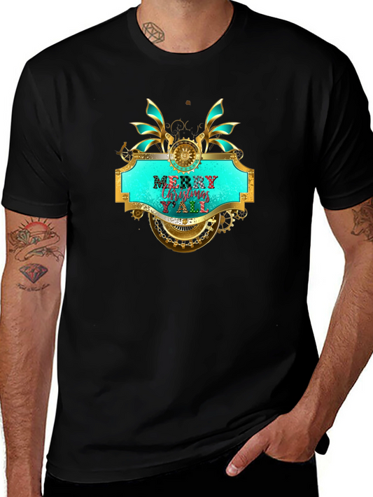 Merry Christmas Yall Steampunk T-Shirt