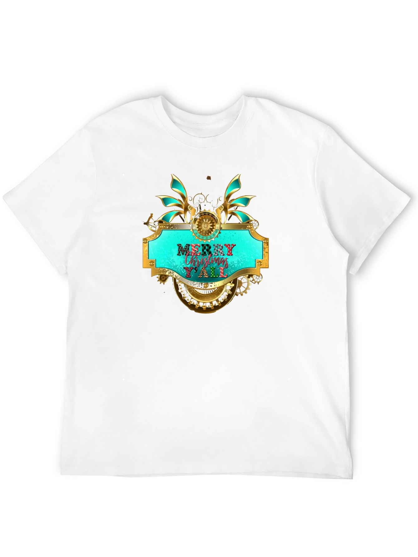 Merry Christmas Yall Steampunk T-Shirt