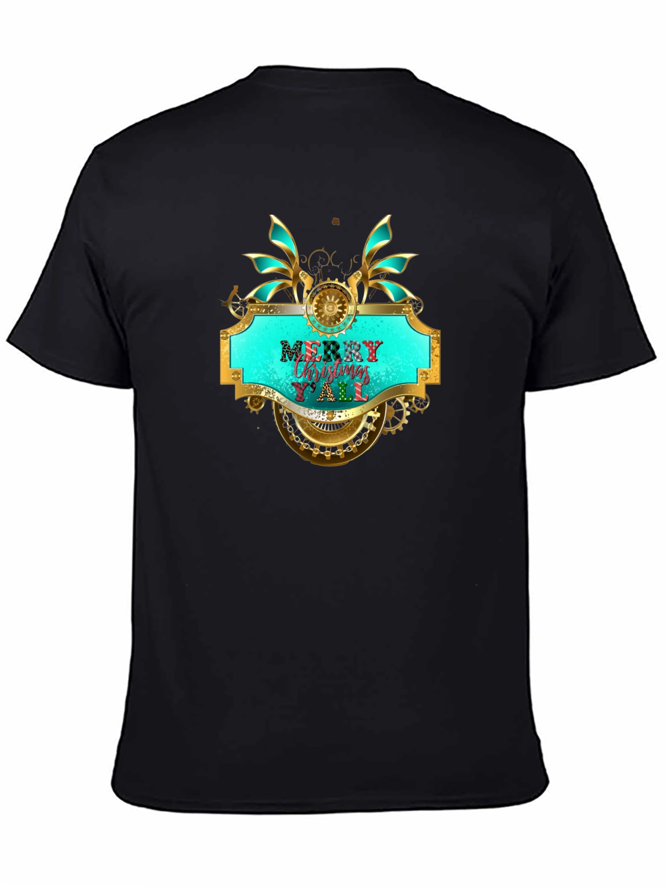 Merry Christmas Yall Steampunk T-Shirt