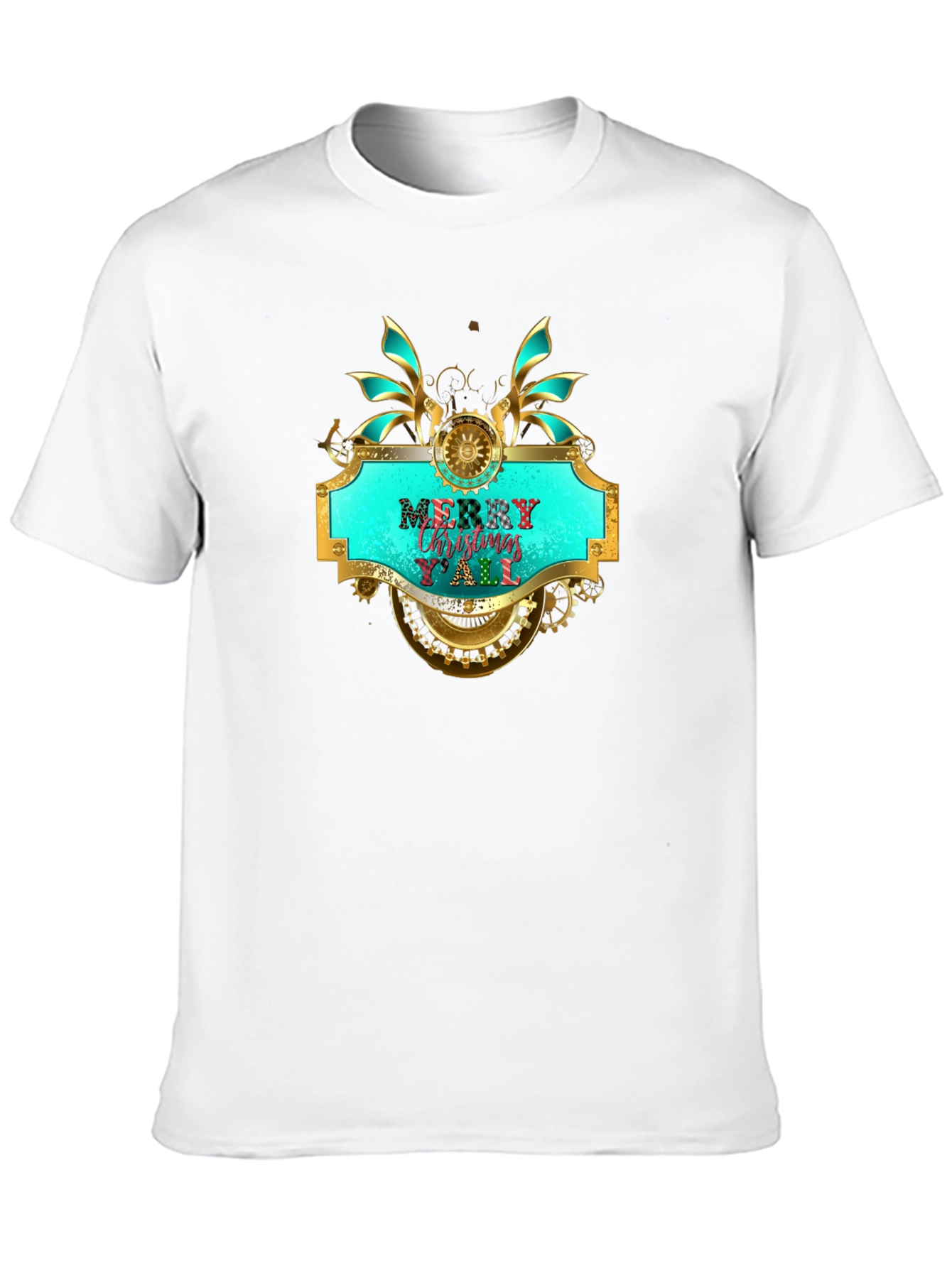 Merry Christmas Yall Steampunk T-Shirt