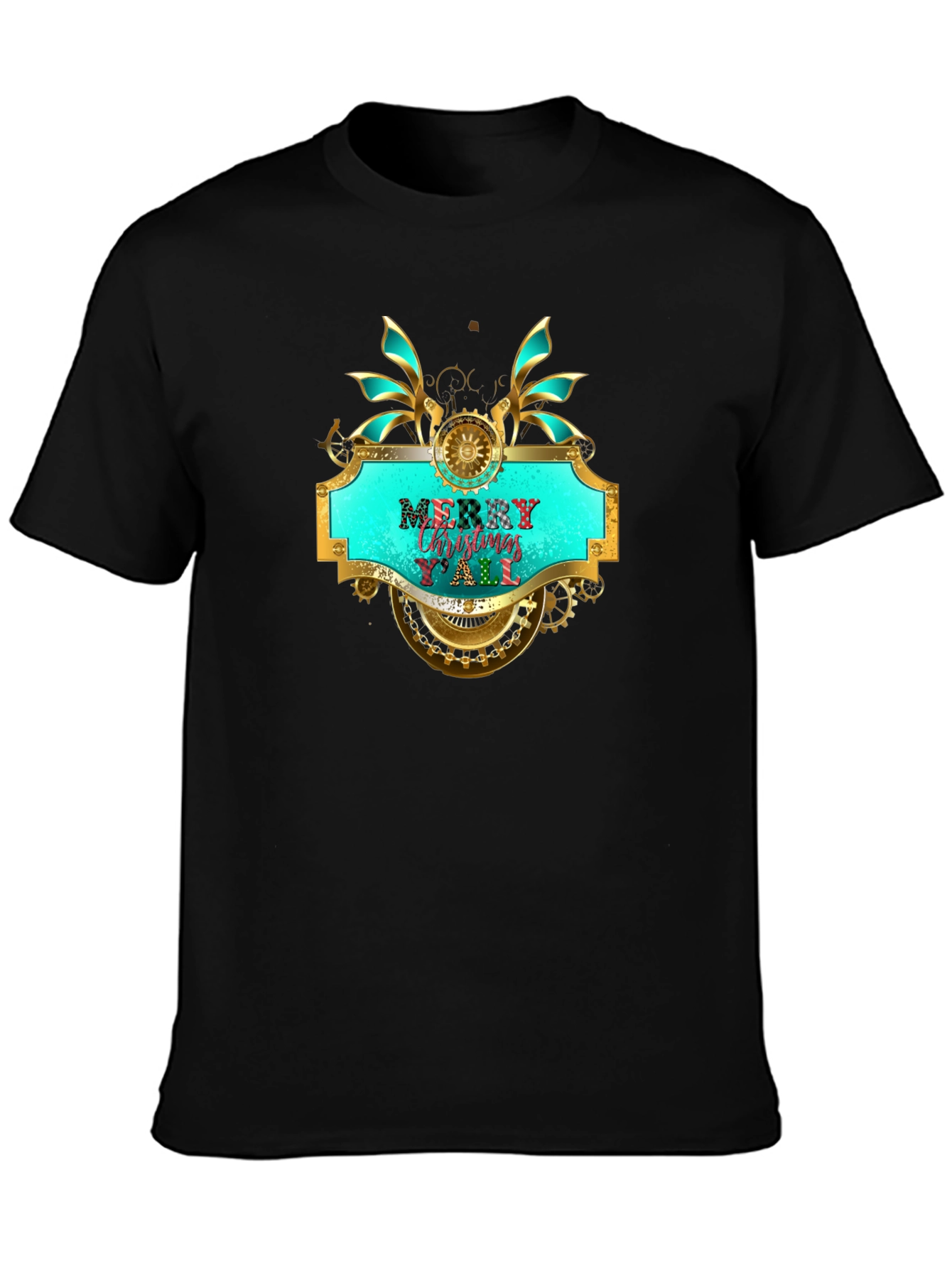 Merry Christmas Yall Steampunk T-Shirt